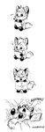 2024 ambiguous_gender anthro black_and_white canid canine ceiling_fan comic drawing electric_fan eyes_closed featureless_crotch fox fur heart_shape hi_res humor idea_bulb light_bulb male_(lore) mammal monochrome nude open_mouth pawpads pencil_(object) pun red_fox screaming silverfox5213 silverfox5213_(character) sketchbook smile thinking true_fox