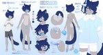 absurd_res anthro anus asusya balls blue_anus blue_eyes blue_hair blush butt clothed clothing digital_media_(artwork) domestic_cat english_text erection felid feline felis fur genitals girly grey_body grey_fur hair henkalya_(princehenkalya) hi_res humanoid_genitalia humanoid_penis looking_at_viewer male mammal model_sheet nude open_mouth pawpads paws penile penis penis_extension simple_background small_penis smile solo standing stated_adult stated_age tail teeth text