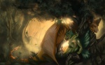 blue_eyes cum cum_in_pussy cum_inside dragon duo erection eyes_closed female feral feral_on_feral forest grabbing green_body horn interspecies lying male missionary_position nomax on_back orange_body outside penetration penis restricted_palette scalie secoh_(character) sex size_difference straight tongue tree vaginal vaginal_penetration wings
Rating: Explicit
Score: 15
User: Kibiyami999
Date: August 17, 2013