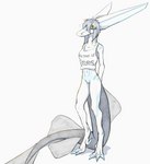 anthro clothing cybernetics female machine solo skushi meme_clothing 20_(skushi) cyborg fish marine shark hi_res meme