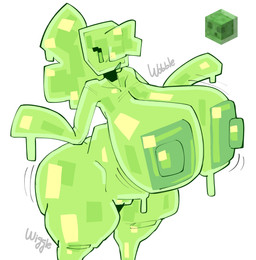 areola big_areola big_breasts big_nipples bouncing_breasts bouncing_butt breasts butt female female_humanoid genitals glistening glistening_body goo_hair green_areola green_arms green_body green_breasts green_eyes green_face green_hair green_legs green_mouth green_nipples green_skin green_vulva hair huge_areola huge_breasts huge_nipples long_hair motion_lines nipples onomatopoeia open_mouth ponytail pseudo_hair simple_background slime_drip solo sound_effects square_breasts square_eyes square_head square_nipples text vulva white_background kopokofiart microsoft minecraft mojang xbox_game_studios goo_creature goo_humanoid humanoid slime_(minecraft) absurd_res hi_res reference_image
