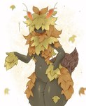 anthro black_body bottomless breasts clothed clothing featureless_crotch female leaf mostly_nude navel shell simple_background solo standing thick_thighs three-quarter_view ivyuun nintendo pokemon generation_9_pokemon legendary_pokemon pokemon_(species) wo-chien hi_res portrait three-quarter_portrait