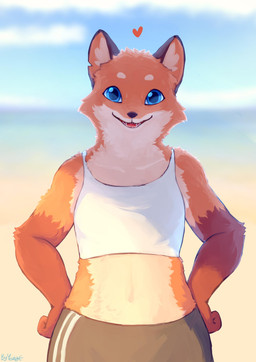 <3 absurd_res ambiguous_gender anthro black_bottomwear black_clothing blue_eyes blue_sky bottomwear canid canine cheek_tuft clothing cloud color_fox ear_tuft fox front_view fur hi_res looking_at_viewer mammal open_mouth orange_fur outside portrait sky solo tan_fur three-quarter_portrait topwear tuft white_clothing white_topwear
Rating: Safe
Score: 9
User: laranja
Date: May 19, 2019 <3 absurd_res ambiguous_gender anthro black_bottomwear black_clothing blue_eyes blue_sky bottomwear canid canine cheek_tuft clothing cloud color_fox ear_tuft fox front_view fur hi_res looking_at_viewer mammal open_mouth orange_fur outside portrait sky solo tan_fur three-quarter_portrait topwear tuft white_clothing white_topwear
Rating: Safe
Score: 9
User: laranja
Date: May 19, 2019