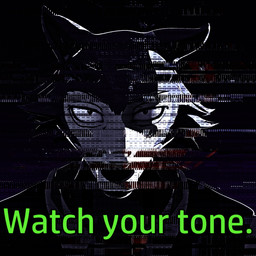 anthro clothing intimidation looking_at_viewer male shitpost solo uniform vermilionrenderworks enticia_(modeler) beastars legoshi_(beastars) canid canine canis mammal wolf 1:1 3d_(artwork) blender_(artwork) blender_cycles_(artwork) digital_media_(artwork) hi_res meme reaction_image