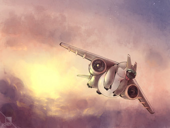 ahegao aircraft ambiguous_gender anthro belly belly_inflation big_belly breath breath_fog detailed_background head_wings inflation jet_engine looking_pleasured machine overweight overweight_anthro panting solo star sun unusual_wing_placement vehicle visor wings schizy mythology airplane_dragon dragon living_aircraft living_machine living_vehicle mythological_creature mythological_scalie scalie hi_res wallpaper