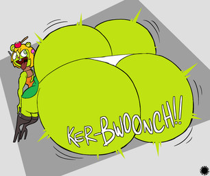 anthro apple bar_emanata big_butt blonde_hair boots bottomwear bubble_butt buckteeth butt butt_expansion candy candy_apple clothed clothing cosplay countershade_face countershading crossdressing crossover_cosplay curvy_figure dessert emanata expansion eyelashes femboy food footwear fruit fur geometric_background green_body green_fur green_pupils hair heart_nose heart_symbol high_heeled_boots high_heels huge_butt hyper hyper_butt knee_boots knee_highs legwear logo lollipop male onomatopoeia open_mouth open_smile plant presenting presenting_hindquarters pupils rear_view scarf shoes simple_background skirt small_waist smile solo sound_effects sweater teeth text thick_thighs thong tongue tongue_out topwear underwear wasp_waist thatdawgmurray capcom happy_tree_friends resident_evil ashley_graham nutty_(htf) mammal rodent sciurid tree_squirrel aliasing artist_logo artist_name crossover digital_media_(artwork) hi_res signature