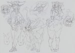 anthro big_breasts big_ears breasts eyewear female glasses group huge_breasts humor male male/female soul twokinds bilberryfryst eugeniamilros eugeniyburnt_(character) fan_character basitin bovid canid canine canis caprine coyote fox hybrid keidran mammal red_fox sheep silver_fox true_fox sketch