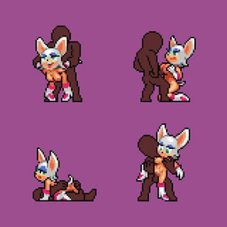 anthro anthro_penetrated arm_pull balls bent_arm bent_leg bent_legs bent_over bouncing_breasts breast_grab breast_jiggle breast_play breasts butt butt_grab duo faceless_character faceless_human faceless_male female female_on_human female_on_top female_penetrated from_behind_position from_front_position genitals hand_on_breast hand_on_butt hands_behind_back human_on_anthro human_penetrating human_penetrating_anthro interspecies jiggling lying male male/female male_on_anthro male_on_bottom male_penetrating male_penetrating_female on_back on_bottom on_top penetration penile penile_penetration penis penis_in_vagina prison_guard_position reverse_missionary_position sex titfuck tongue tongue_out vaginal vaginal_penetration juicydots_(artist) sega sonic_the_hedgehog_(series) rouge_the_bat bat human mammal 1:1 animated digital_media_(artwork) low_res no_sound pixel_(artwork) pixel_animation short_playtime video