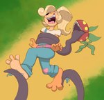 3_toes blonde_hair feet female flat_chested hair laugh soles tickle_torture tickling tickling_feet toes young detectivebubble activision crash_bandicoot_(series) coco_bandicoot bandicoot mammal marsupial hi_res