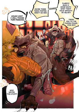 anal anal_penetration animal_genitalia animal_penis anthro balls bar big_balls big_penis blush bodily_fluids brown_body brown_fur canine_genitalia canine_penis clothed clothed_sex clothing cum cum_drip cum_in_ass cum_inside cumshot dialogue dripping ejaculation erection facial_markings fluffy fluffy_tail foreskin fur genital_fluids genitals good_boy group group_sex head_markings huge_balls huge_penis hyper hyper_genitalia hyper_penis inside larger_penetrated larger_sub licking male male/male markings mask_(marking) oral penetration penile penile_penetration penis penis_in_ass penis_lick profanity red_eyes sex sharp_teeth size_difference small_top_big_bottom submissive suit tail teeth text thick_penis threesome tongue trio underwear vein veiny_penis concosive bubsy_(series) dreamworks guardians_of_the_galaxy marvel the_bad_guys bubsy_bobcat mr._wolf_(the_bad_guys) rocket_raccoon bobcat canid canine canis felid feline lynx mammal procyonid raccoon wolf crossover english_text hi_res