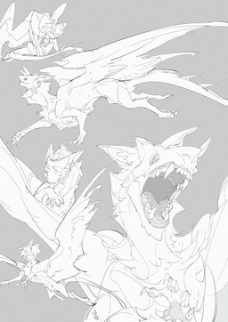 2_horns 5_toes ambiguous_gender claws fangs feet feral fur grey_background hand_lick head_horn horn licking mouth_closed mouth_shot multiple_poses open_mouth pawpads pose self_lick simple_background sitting solo teeth toe_claws toes tongue tongue_showing chiayeeee mythology dragon furred_dragon furred_scalie mythological_creature mythological_scalie scalie 2025 full-length_portrait hi_res portrait signature sketch