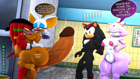 5_toes annoyed anthro areola aroused_smile ball_size_difference balls big_balls big_breasts big_butt big_penis bodily_fluids bracelet branded breasts butt butt_tattoo choker clenched_teeth cuckold ear_piercing ear_ring erection exclamation_point eye_contact fangs feet female flaccid forehead_gem gem genitals gold_(metal) gold_bracelet gold_choker gold_jewelry gold_necklace group hand_on_butt hand_on_hip hand_on_shoulder hoop_ear_ring hot_dogging huge_balls huge_breasts huge_butt huge_penis huge_thighs humiliation hyper hyper_genitalia hyper_penis jewelry kiss_mark lifting_partner lips looking_at_another looking_back male micro_balls micropenis motion_lines muscular muscular_male narrowed_eyes necklace nipple_size_difference nipples nude nude_anthro nude_female nude_male open_mouth open_smile pear-shaped_figure penis penis_humiliation penis_size_difference piercing ring_piercing saliva saliva_string sex shocked small_balls small_breasts small_penis small_penis_humiliation smile smug_grin soles speech_bubble tattoo teeth text thick_lips thick_thighs throbbing throbbing_penis toes voluptuous_anthro voluptuous_female wide_eyed wide_hips rocketspuff sega sonic_the_hedgehog_(series) blaze_the_cat knuckles_the_echidna rouge_the_bat shadow_the_hedgehog bat domestic_cat echidna eulipotyphlan felid feline felis hedgehog mammal monotreme 16:9 3d_(artwork) 4k absurd_res digital_media_(artwork) english_text hi_res widescreen