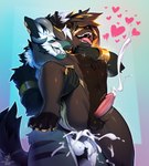 anal anal_orgasm anal_penetration asphyxiation bodily_fluids bouncing_penis chokehold choking cum cum_in_ass cum_inside cumshot dominant dominant_male ejaculation from_behind_position from_the_back genital_fluids genitals hands-free intersex intersex_penetrated male orgasm orgasm_face penetration penile penile_penetration penis raised_leg sex size_difference tail tongue tongue_out drawpanther hi_res