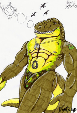 abs anthro biceps big_muscles birds bulge camo camo_print clothing dinosaur dog_tags fabfelipe fangs grin looking_at_viewer male muscles pecs plain_background scalie solo speedo swimsuit tattoo teeth thong tyrannosaurus_rex underwear white_background
Rating: Questionable
Score: 3
User: unforget
Date: August 06, 2014 abs anthro biceps big_muscles birds bulge camo camo_print clothing dinosaur dog_tags fabfelipe fangs grin looking_at_viewer male muscles pecs plain_background scalie solo speedo swimsuit tattoo teeth thong tyrannosaurus_rex underwear white_background
Rating: Questionable
Score: 3
User: unforget
Date: August 06, 2014