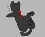 anthro male melanistic paws red_tattoo solo tattoo whiskers tinydumbkity unseenpanther felid mammal pantherine