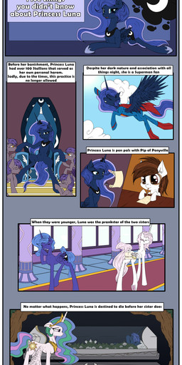 blue_body blue_eyes blue_feathers blue_hair bodily_fluids border brown_eyes brown_hair chair clothed clothing cloud costume crying cutie_mark death eye_patch_(marking) eyelashes eyes_closed facial_markings feathered_wings feathers female feral flying funeral furniture hair head_markings hooves horn licking long_hair looking_at_viewer loose_feather lying male markings mouth_hold multicolored_hair multicolored_tail on_front open_mouth open_smile patch_(marking) pencil_(object) purple_eyes quill scroll sign sitting sky smile tail tears text throne tongue tongue_out underhoof white_body white_border white_feathers wings neko-me rated-r-ponystar friendship_is_magic hasbro my_little_pony mythology pipsqueak_(mlp) princess_celestia_(mlp) princess_luna_(mlp) superman earth_pony equid equine horse mammal mythological_creature mythological_equine pony winged_unicorn 2017 absurd_res artist_collaboration comic english_text hi_res sibling_(lore) sister_(lore) sisters_(lore)