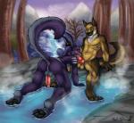 2012 balls biceps big_muscles canine dog erection fellatio gay german_shepherd hot_spring male muscles oral oral_sex penis pose sex sucking water yaoifairy
Rating: Explicit
Score: 13
User: furmann
Date: October 13, 2013