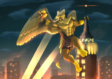 5_fingers abs aircraft anthro balls balls_outline beak biceps biped boxer_briefs brown_body brown_fur building building_destruction bulge city city_background cityscape claws clothed clothing crush destruction detailed_bulge erection erection_under_briefs erection_under_clothing explosion feathered_wings feathers feet finger_claws fingerless_gloves fingers fur genital_outline genitals gloves handwear helicopter house macro macro_anthro macro_male male muscular muscular_anthro muscular_male night outside paws pecs penis penis_outline rampage sky solo tail toe_claws toes underwear vehicle vehicle_destruction wings kemmyfolf mythology carpo avian gryphon mythological_avian mythological_creature hi_res