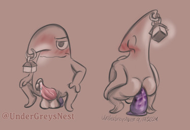 anal anal_fluids anal_penetration anthro backsack balls balls_touching_floor blush bodily_fluids brown_background butt crouching crouching_over_dildo cum cum_string dildo dildo_in_ass dildo_insertion erection eyes_closed facial_piercing genital_fluids genital_piercing genitals half-closed_eyes lamp lantern looking_pleasured lube male multiple_angles narrowed_eyes nose_piercing nude_anthro object_in_ass open_mouth open_smile penetration penis penis_piercing piercing prince_albert_piercing purple_dildo riding_dildo sex_toy sex_toy_in_ass sex_toy_insertion simple_background smile solo squatting_pose tapering_penis tiptoes toony toony_eyes vein veiny_penis undergreysnest level-5 ni_no_kuni ni_no_kuni_(series) drippy_(ni_no_kuni) fairy 2024 dated signature sketch watermark