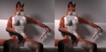 after_masturbation anthro breasts clitoris dildo eyes_closed female fur gaping genitals navel nipples photorealism pussy sex_toy solo tail rlctntfr canid canine fox mammal 3d_(artwork) cross_eye_stereogram digital_media_(artwork) side_by_side_stereogram stereogram