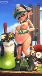 belly big_breasts bodily_fluids boots breasts choker clothing confusion day ear_piercing ear_ring egg female footwear gameplay_mechanics genital_fluids gloves group hand_on_belly handwear hat headgear headwear interspecies interspecies_pregnancy jewelry male navel necklace nipples outside piercing pregnant ring_piercing shoes vaginal_fluids owo_sfm nintendo splatoon marie_(splatoon) animal_humanoid cephalopod cephalopod_humanoid fish humanoid inkling marine marine_humanoid mollusk mollusk_humanoid salmonid_(splatoon) 3d_(artwork) 9:16 digital_media_(artwork) hi_res source_filmmaker_(artwork)