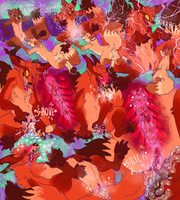 abdominal_bulge almost_fully_inside andromorph andromorph/female anthro big_clitoris bodily_fluids clitoris corruption countershading duo excessive_genital_fluids excessive_vaginal_fluids extreme_size_difference female fully_inside genital_fluids genitals growth hitachi_magic_wand intersex intersex/female partially_inside pawpads pink_clitoris semi-anthro sex_toy size_difference size_transformation transformation unbirthing vaginal vaginal_fluids vibrator vore vulva wand_vibrator ovens hitachi flip_(flipyart) kaimstain canid canine demon fox kit_fox mammal monster true_fox hi_res nonbinary_(lore)