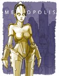 blank_expression city cityscape empty_eyes female gold_skin machine metallic_body movie_reference not_furry solo tribute personasama metropolis_(1927) maria_(metropolis) android robot