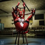 16:9 3d_(artwork) anthro anus ball_gag bandai_namco bdsm blender_(artwork) blender_cycles bondage bound breasts butt claws digimon digimon_(species) digital_media_(artwork) female foxibiki furromantic_(modeller) gag gagged genitals guilmon guilmon_(furromantic) looking_at_viewer mammal markings nipples nude pussy red_body scalie sfmtember sfmtember24 solo spread_legs spreading submissive tail widescreen