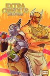anthro apple arm_hair barazoku body_hair bulge chest_hair claude_kenji clock dialogue_box food fruit hair hair_over_eye holding_object male muscular muscular_anthro muscular_male nipple_piercing nipples piercing plant speech_bubble watch wristwatch thekinkybear mythology jack_toreto_(thekbear) bovid bovine cattle dragon eastern_dragon highland_cattle mammal mythological_creature mythological_scalie scalie absurd_res comic cover cover_art cover_page hi_res