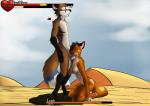 2017 anthro breasts canid canine competition cum_meter duo eyes_closed fellatio female fox gameplay_mechanics gui health_bar kneeling luskfoxx male male/female mammal nipples open_mouth oral outside penile red_fox sex sexual_competition sexual_fight tail tongue tongue_out true_fox umpherio
