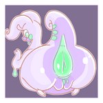 anus big_anus border female genitals green_eyes huge_anus presenting pussy raised_tail simple_background solo tail tail_anus thick_tail white_border lewd4food nintendo pokemon generation_6_pokemon goodra pokemon_(species) 1:1