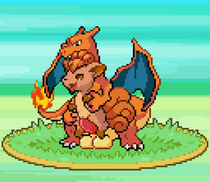 abdominal_bulge balls bouncing_balls carrying_another carrying_partner claws duo female female_penetrated feral feral_on_feral feral_penetrated feral_penetrating feral_penetrating_feral fucked_silly genitals happy happy_sex male male/female male_penetrating male_penetrating_female membrane_(anatomy) membranous_wings multi_tail open_mouth penetration penile penile_penetration penis penis_in_vagina sex size_difference smaller_penetrated smile standing tail tongue tongue_out vaginal vaginal_penetration vulva wings dustyspaghetti mythology nintendo pokemon charizard dragon generation_1_pokemon mythological_creature mythological_scalie pokemon_(species) scalie vulpix 2d_animation animated digital_media_(artwork) loop pixel_(artwork) pixel_animation