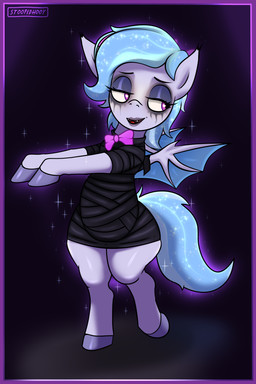 alternative_fashion clothing cosplay costume eyeshadow female goth halloween_costume holidays lipstick makeup mummy_wrappings running_makeup semi-anthro solo sparkles thick_thighs wingding_eyes stoopedhooy halloween hasbro my_little_pony lucky_roll_(thebatfang) bat_pony equid equine horse mammal mummy pony undead vampire 2:3 absurd_res hi_res