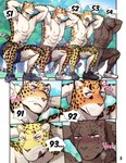 anthro biped charr_(maririn) clothed clothing comic felid group hi_res jaguar johnathan_fretchman leopard male mammal maririn muscular muscular_anthro muscular_male pantherine tail tobias_fretchman topless topless_anthro topless_male tyson_clawing underwear underwear_only whiskers