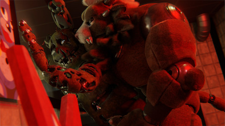 abs anthro ball_size_difference ball_slap balls balls_deep big_penis bodily_fluids bottomless bottomless_anthro bottomless_male claws clothed clothing corpse cum cum_inside depth_of_field door fangs fire_extinguisher first_aid_kit fur genital_fluids genitals hand_on_penis holding_penis horn internal joints lever looking_at_viewer machine male male/male medical_instrument office on_model pecs penetration penis precum precum_on_penis scientific_instrument slap standing teeth text wall_(structure) window wire maulclaw five_nights_at_freddy's five_nights_at_freddy's_3 guild_wars scottgames springtrap_(fnaf) animatronic charr felid feline humanoid hybrid lagomorph leporid mammal rabbit robot 1:1 3d_(artwork) absurd_res blender_(artwork) blender_cycles_(artwork) chromatic_aberration digital_media_(artwork) english_text hi_res portrait shaded soft_shading widescreen