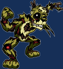 3_fingers 3_toes anthro bent_arm bent_legs black_nose black_sclera bone buckteeth featureless_crotch feet fingers fist fur green_body green_fur light long_ears looking_at_viewer machine male male_anthro missing_arm multicolored_body narrowed_eyes no_eyebrows nude_anthro nude_male outline sharp_teeth simple_background solo squint standing teeth toes torn_ear transparent_background white_eyes white_outline wire yellow_body bobberbobman five_nights_at_freddy's five_nights_at_frickbear's_(series) five_nights_at_frickbear's_3 freddy_fazbear's_pizzeria_simulator scottgames scraptrap_(fnaf) scraptrap_(frickbear's) animatronic lagomorph leporid mammal rabbit robot undead 2026 alpha_channel colored digital_drawing_(artwork) digital_media_(artwork) english_description full-length_portrait lighting official_art portrait shaded
