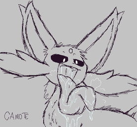 ambiguous_gender big_tongue black_eyes bodily_fluids dripping fangs feral grey_background long_tongue male open_mouth prehensile_tongue pupils saliva saliva_drip saliva_on_tongue simple_background solo steam teeth tongue tongue_out white_pupils camote nintendo pokemon eeveelution espeon generation_2_pokemon pokemon_(species) greyscale monochrome sketch watermark