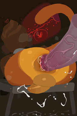 anal anal_penetration backsack balls brown_body brown_fur bubble disembodied_penis ejaculation flaccid fur genitals internal internal_anal male male/male penetration penis prostate prostate_stimulation prostate_with_heart raised_tail solo tail goatboydraws bloons_tower_defense ninja_kiwi benjamin_(bloons) haplorhine mammal monkey primate 2:3 animated animated_gif hi_res short_playtime