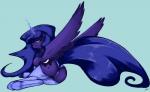 camel_toe clothed clothing equine feral friendship_is_magic horn looking_at_viewer mammal mbongo my_little_pony panties princess_luna_(mlp) pussy_juice solo stockings underwear unicorn wings
Rating: Questionable
Score: 17
User: Natas
Date: March 15, 2014