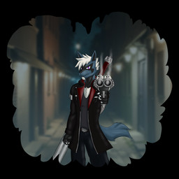 anthro bullet_hole double_barrel_shotgun facial_hair first_person_view goatee gun gunpoint hair male melee_weapon purple_eyes ranged_weapon shotgun smoking_gun solo sword sword_on_back weapon weapon_on_back white_hair flameyverdantfire nintendo pokemon jack_(flameyverdantfire) canid canine canis generation_4_pokemon jackal lucario mammal pokemon_(species) shadow_pokemon 1:1 hi_res