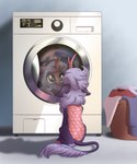 amber_eyes appliance female feral hair horn laundry laundry_basket laundry_machine pink_body pink_scales purple_hair purple_tail reflection scales tail washing_machine 28gooddays asian_mythology chinese_mythology east_asian_mythology hasbro my_little_pony mythology fan_character dragon kirin mythological_creature mythological_scalie scalie 5:6 hi_res