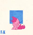 blue_eyes confetti cutie_mark female feral happy jumping simple_background solo fluttershythekind friendship_is_magic hasbro my_little_pony pinkie_pie_(mlp) earth_pony equid equine horse mammal pony 2014 animated digital_media_(artwork) short_playtime