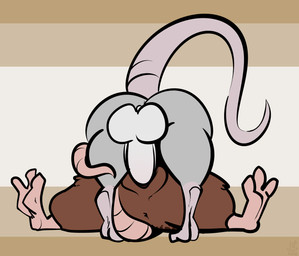 3_toes anthro anthro_on_anthro anthro_penetrated anthro_penetrating anthro_penetrating_anthro anus balls big_balls big_butt big_penis big_vulva brown_background brown_body brown_fur butt duo erection faceless_character faceless_male feet female female_on_bottom female_penetrated from_front_position fur genitals grey_background grey_balls grey_body grey_fur grey_penis intraspecies lying male male/female male_on_top male_penetrating male_penetrating_female missionary_position nude on_back on_bottom on_top pattern_background penetration penis raised_tail rat_tail rear_view sex simple_background spread_legs spreading striped_background tail tail_around_leg tan_body thick_thighs tiptoes toes vaginal vaginal_penetration vulva thefablednekos mousey_jay puff_(softestpuffss) mammal mouse murid murine rodent 2020 digital_media_(artwork) hi_res
