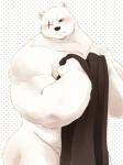 ambiguous_gender anthro biped black_nose blue_eyes fur nude scar solo white_body white_fur 00makumakuma00 kumao sdorica crushfang_(sdorica_sunset) bear mammal polar_bear ursine 3:4 hi_res