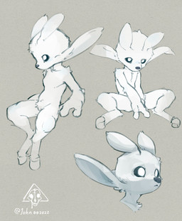 3_fingers ambiguous_gender anthro biped black_sclera featureless_crotch fingers fur hooves nude pupils simple_background sitting solo unguligrade white_body white_fur white_pupils john002021 microsoft ori_(series) xbox_game_studios ori_(ori) guardian_spirit 2023 absurd_res colored digital_media_(artwork) hi_res shaded