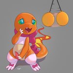 1:1 2022 absurd_res accessory afterimage anthro belly blue_eyes bodily_fluids bow_ribbon bow_stockings charlie_(lenniyosh) charmander claw_fingers claws clothed clothing crop_top cubow dripping erection femboy fire flaming_tail front_view furgonomics generation_1_pokemon genital_fluids genitals green_sclera grey_background halftone halftone_background hand_to_face hi_res holding_penis hypnosis legwear looking_at_object male masturbation midriff mind_control motion_blur motion_lines neck_bow nintendo open_mouth pattern_background pendulum pendulum_swing penile penile_masturbation penis pink_bow pink_clothing pink_crop_top pink_shirt pink_stockings pink_topwear pokemon pokemon_(species) precum precum_drip ribbons ringed_eyes scalie shirt simple_background skimpy snaggle_tooth solo standing stockings swinging tail tail_accessory tail_bow tail_ribbon tapering_penis topwear white_claws