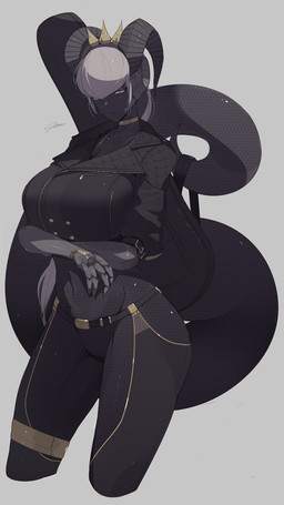 big_breasts bodysuit breasts butt clothed clothing curled_horn elegant female hair horn long_tail machine mechanical_arm navel not_furry skimpy skinsuit solo tail thick_tail thick_thighs tight_clothing white_hair wide_hips ub1mo mythology android animal_humanoid dragon dragon_humanoid horned_humanoid humanoid mythological_creature mythological_scalie robot scalie tailed_humanoid hi_res