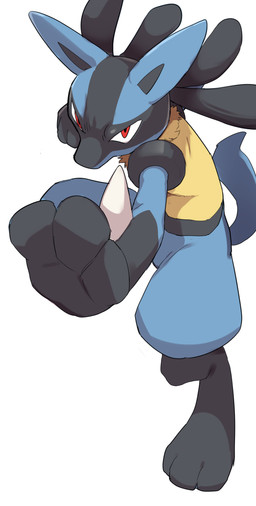 3_fingers 3_toes angry anthro biped blue_body blue_fur chest_spike digitigrade facial_markings featureless_crotch feet fingers front_view fur head_markings kemono looking_at_viewer male markings neck_tuft pointy_ears pose red_eyes simple_background solo spikes spikes_(anatomy) tail toes tuft yellow_body yellow_fur manmosu_marimo nintendo pokemon canid canine generation_4_pokemon lucario mammal pokemon_(species) 2025 absurd_res hi_res portrait