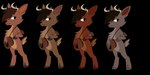 2015 alpha_channel anthro antlers black_eyes bottomless brown_body brown_fur brown_hair cheek_tuft chest_tuft clothed clothing deer digital_drawing_(artwork) digital_media_(artwork) ed_(scratch21) facial_tuft fur grey_body grey_fur guitar guitar_strap hair hi_res hooves horn kitchiki male mammal musical_instrument nude plucked_string_instrument scratch21 scut_tail short_tail simple_background smile smug solo standing string_instrument tail tan_body tan_fur topless tuft white_background