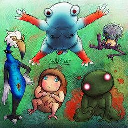 2_fingers 2_toes 3_fingers 3_toes ^w^ anthro anus areola balls beak belly belly_flop big_belly black_collar blue_body blue_eyes blue_scales blue_skin blush blush_lines body_blush breasts brown_body brown_skin bubble_helmet claws collar collar_only crystal disintegration embarrassed falling feathered_wings feathers feet female finger_claws fingers foot_fetish foot_focus footless foreskin genitals glowing glowing_eyes green_background green_body green_nipples green_skin group hand_on_ground hand_on_hip head_tilt lying male moobs mostly_nude mouthless navel nipple_piercing nipples noseless nude on_back one_leg orange_penis overweight penis piercing poison poison_gas presenting purple_body purple_skin purple_stripes red_eyes scales simple_background sitting sitting_on_ground smile spread_vulva spreading striped_arms striped_body striped_genitalia striped_legs striped_penis stripes studded_collar studs tan_belly tan_body tan_skin toe_claws toes vulva vulva_blush white_body white_feathers winged_arms wings yellow_eyes wdkinc nintendo pikmin pikmin_(series) amphibian avian breadbug burrowing_snagret calcified_crushblat frog grub-dog_(pikmin) reptile scalie smoky_progg snake wollywog 1:1 digital_drawing_(artwork) digital_media_(artwork) hi_res signature
